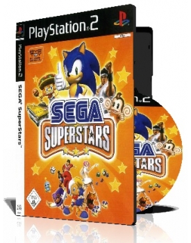 Sega Superstars با کاور کامل و چاپ روی دیسک